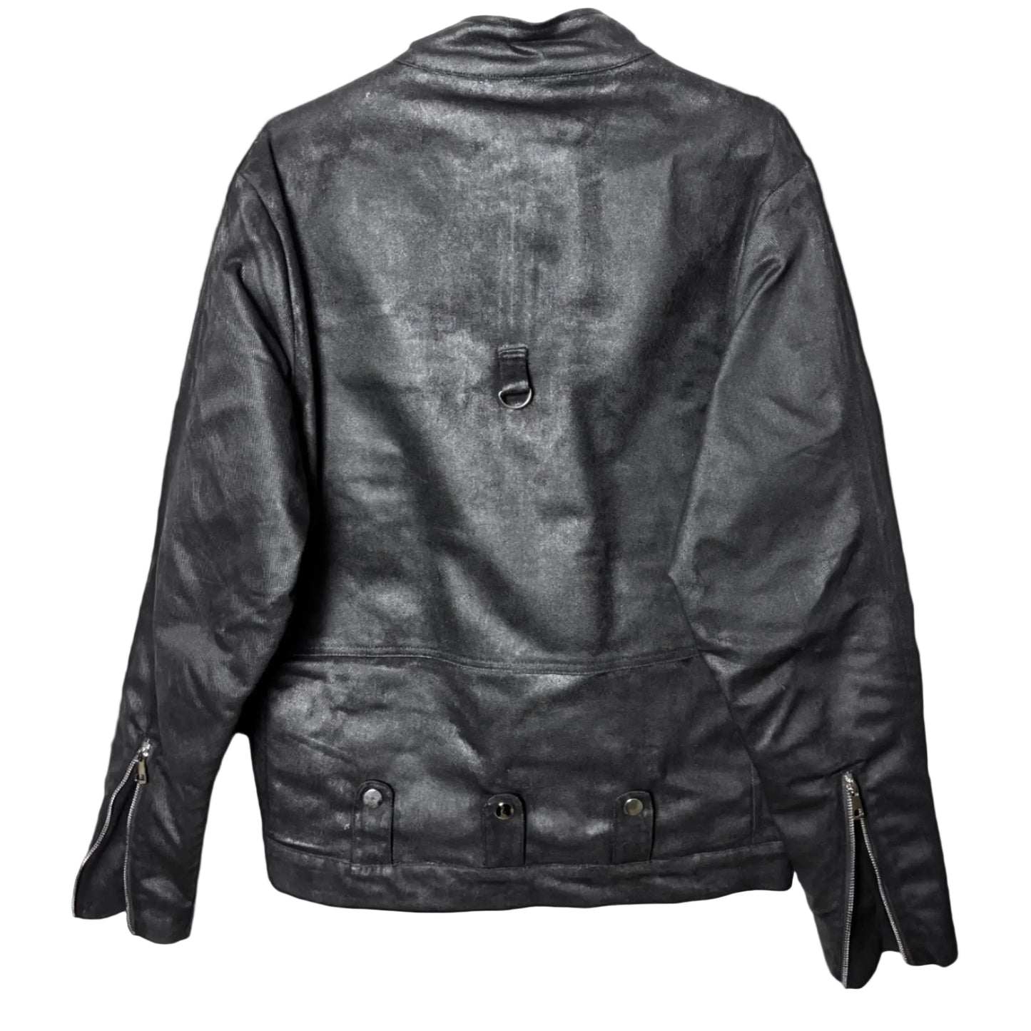"AUTOPSY" (WAXED) Biker Jacket