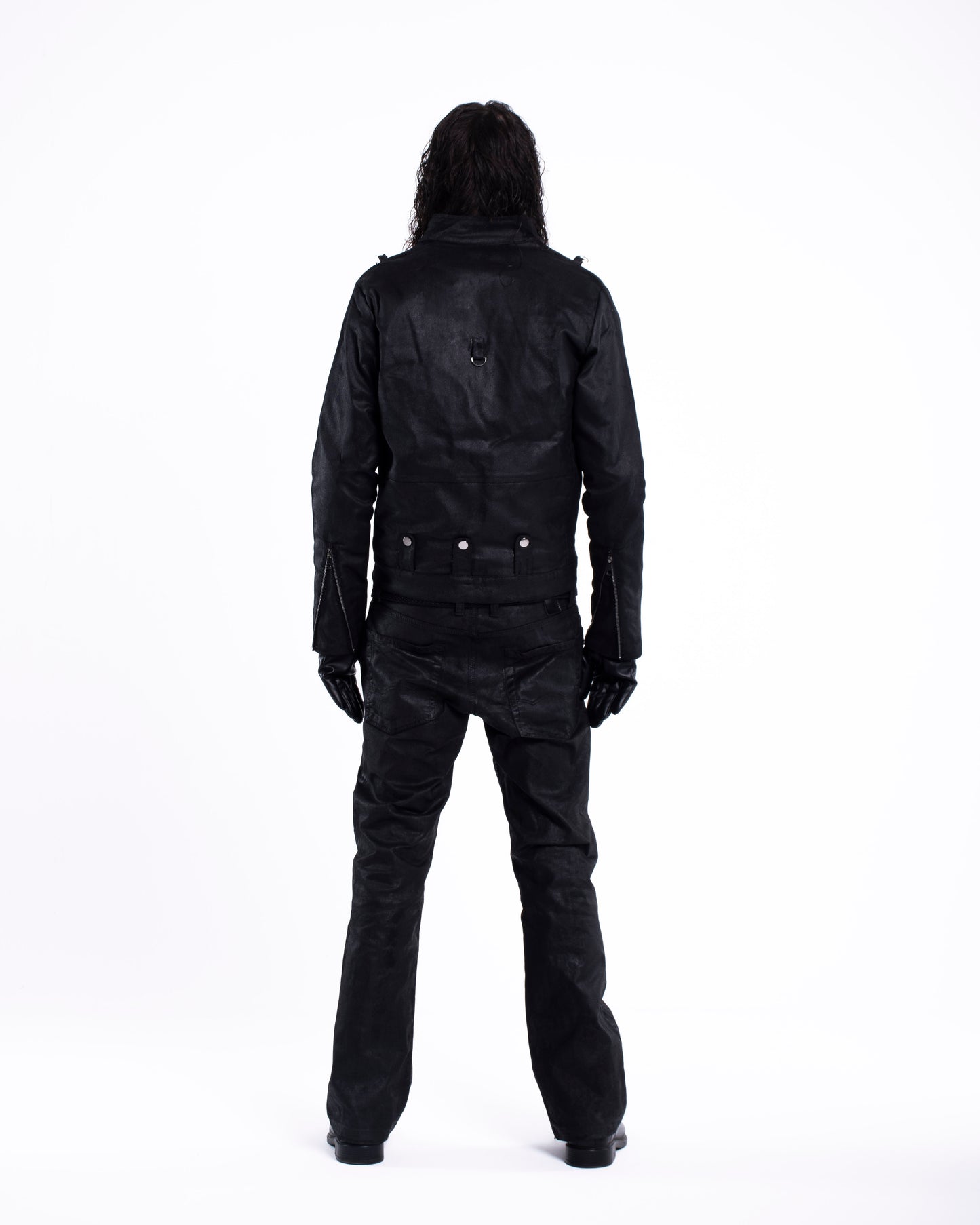 "AUTOPSY" (WAXED) Biker Jacket