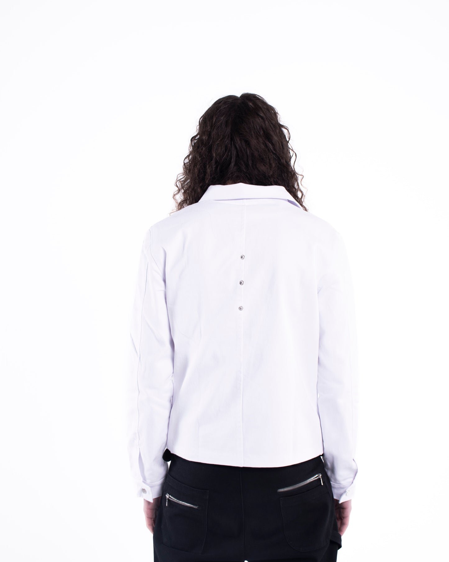 “SCYTHE” asymmetrical jacket