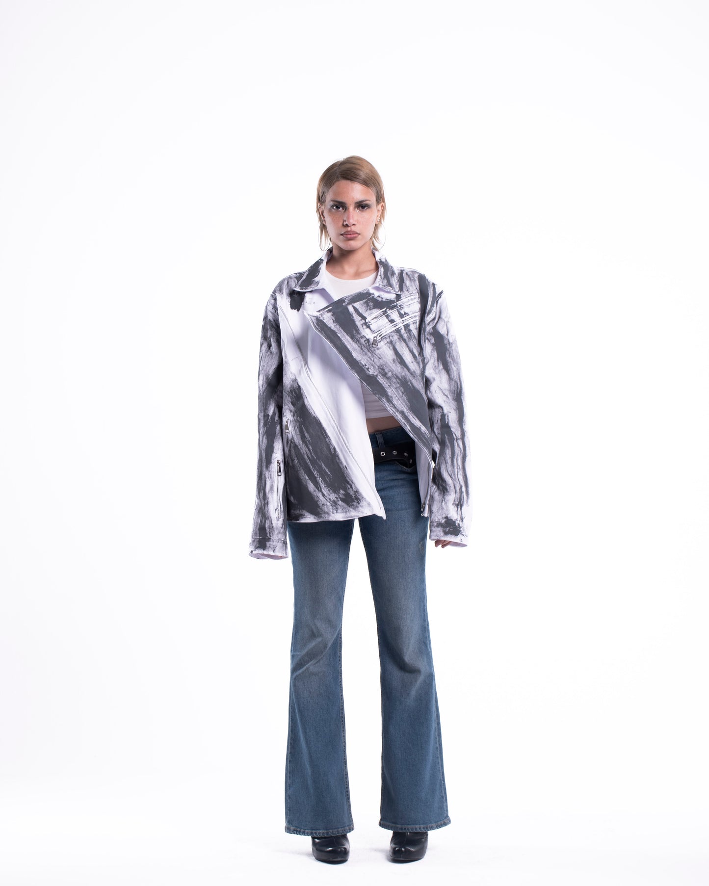 “SCYTHE” Thrashed jacket