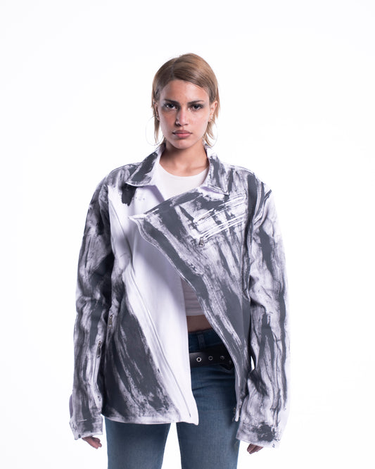 “SCYTHE” Thrashed jacket