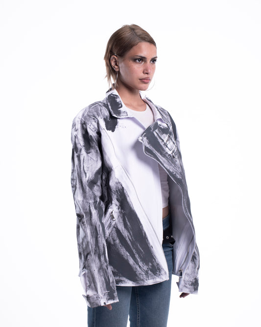 “SCYTHE” Thrashed jacket