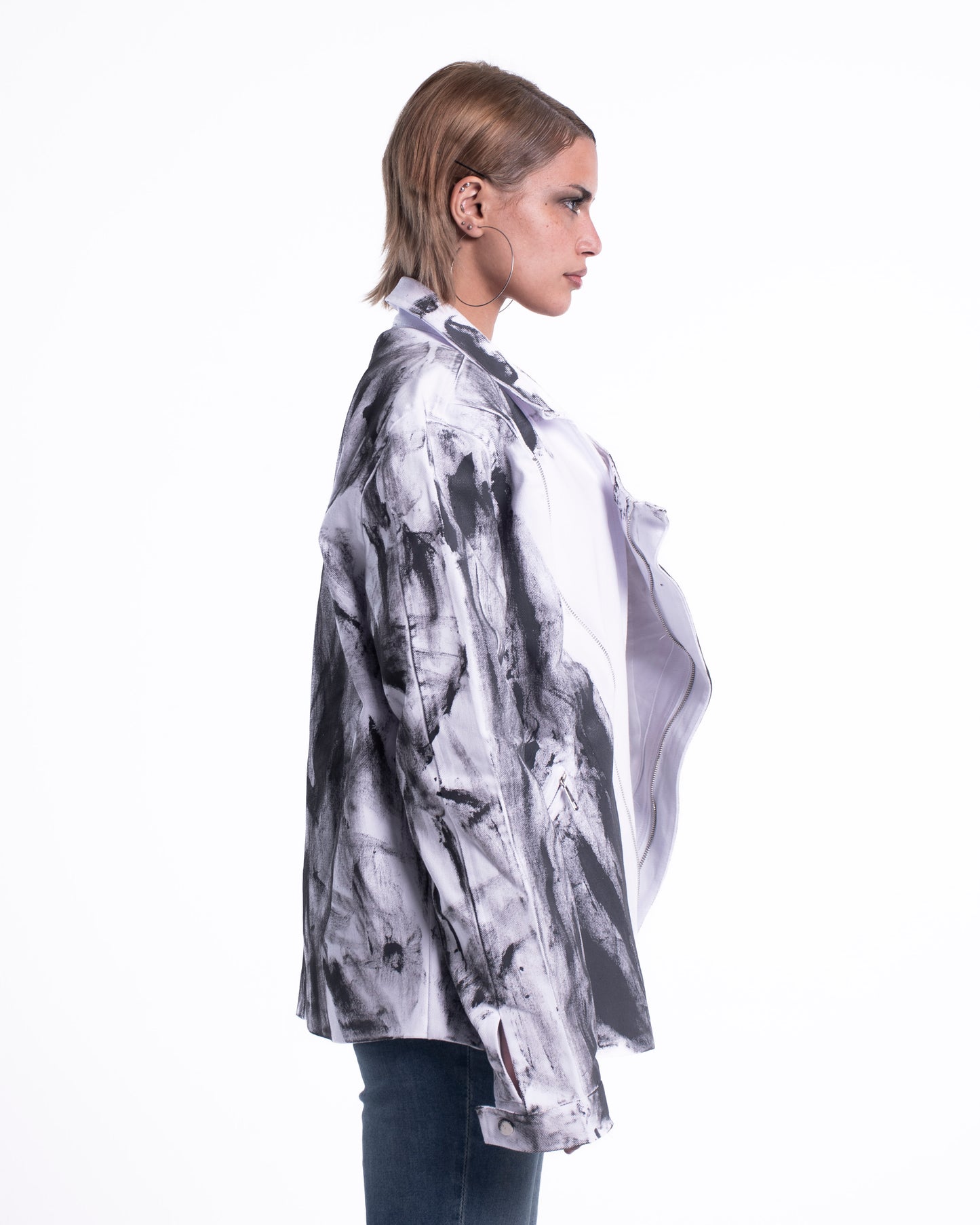 “SCYTHE” Thrashed jacket