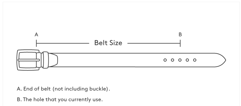 “TATTOO” faded belt